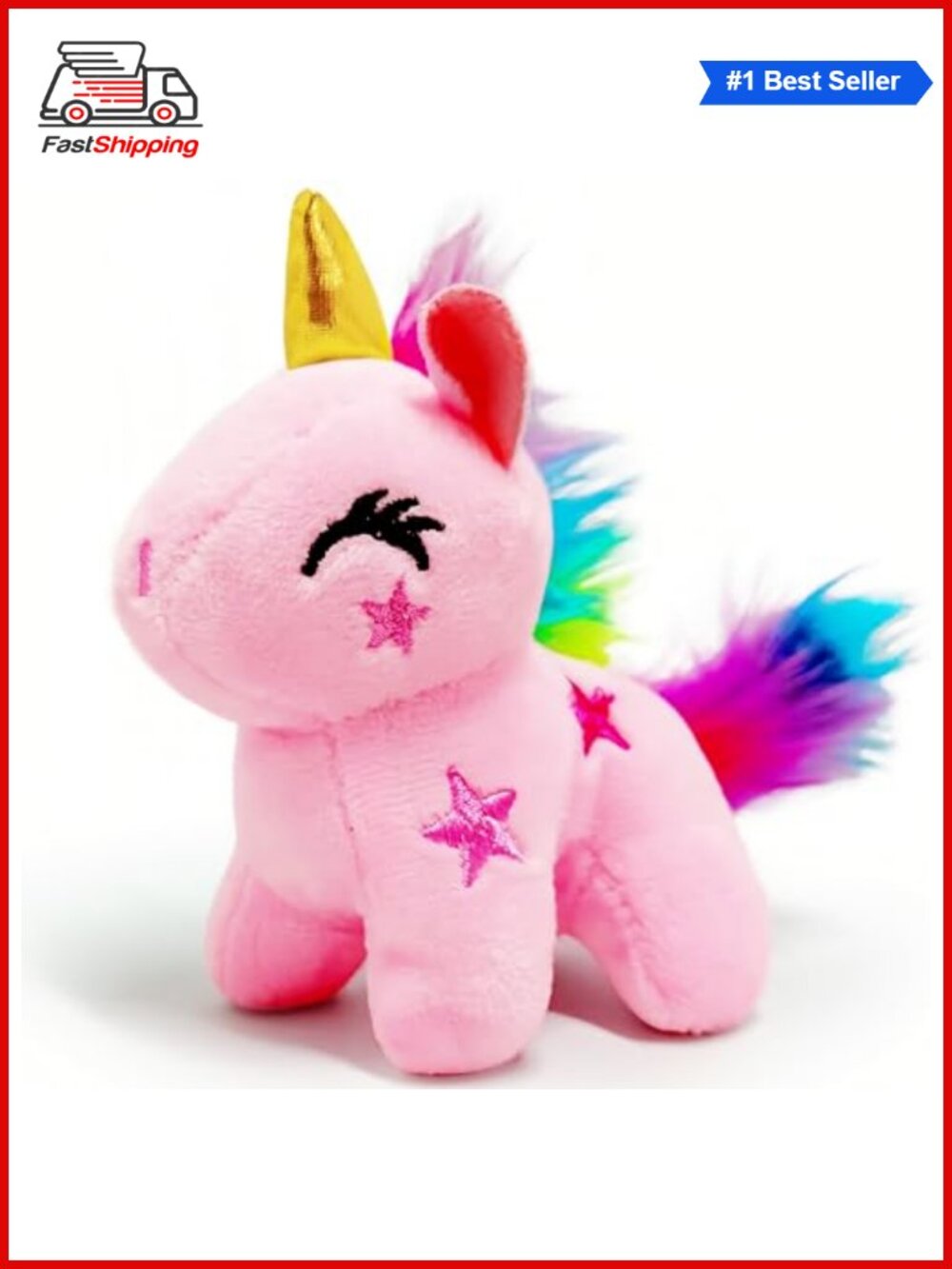 Kawaii Unicorn Plush Keychain Mini Stuffed Animal Toy Gift for Kids